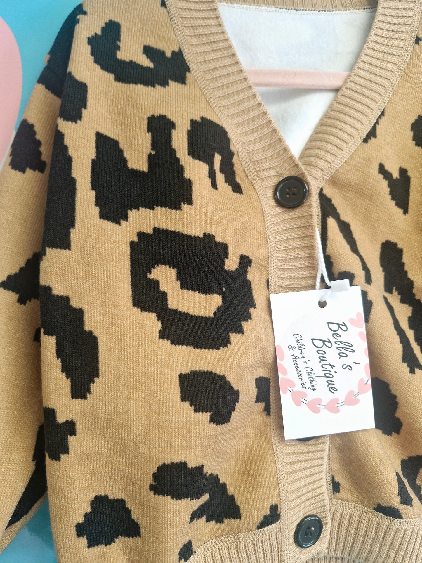 Leopard Print Cardigan
