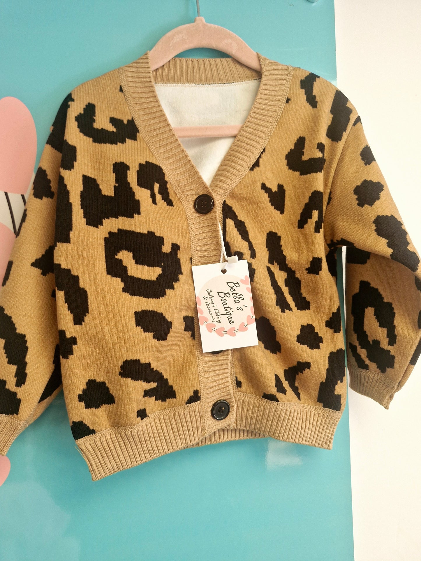 Leopard Print Cardigan