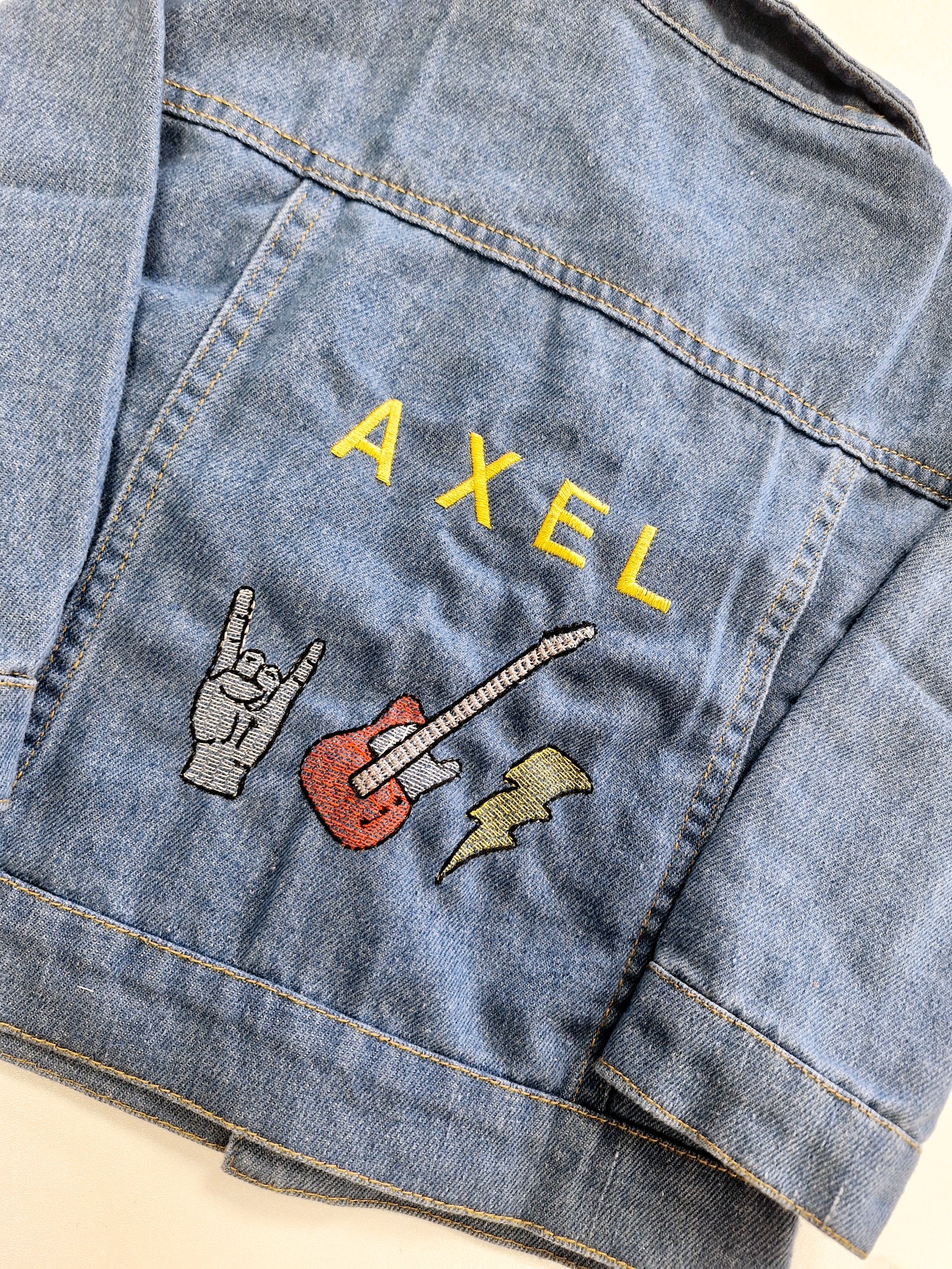 Rock Star Personalised Denim Jacket
