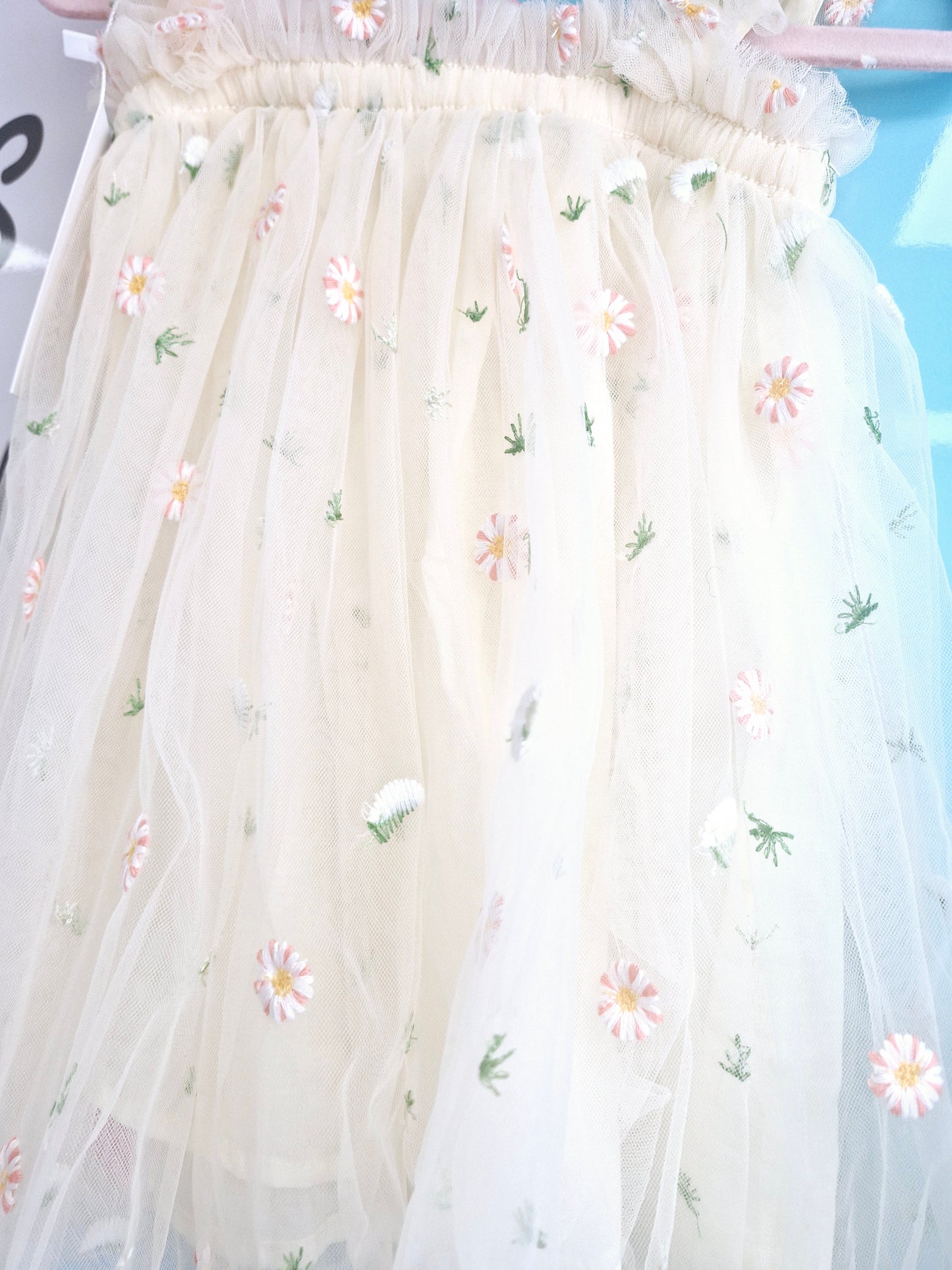 Daisy Tulle Dress 6-12 months Preloved