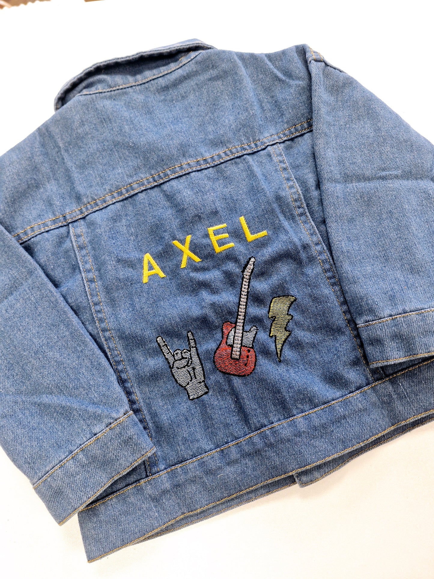 Rock Star Personalised Denim Jacket