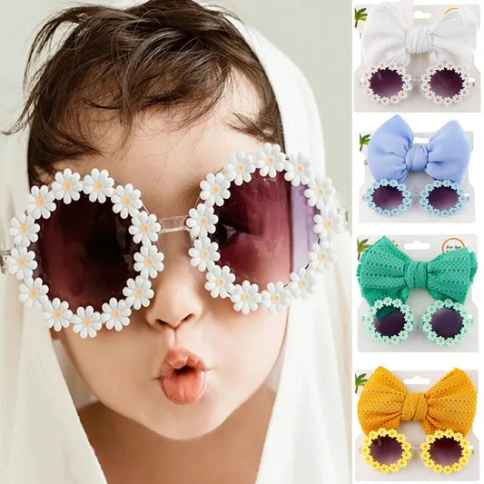 Daisy Sunglasses and Headband Set