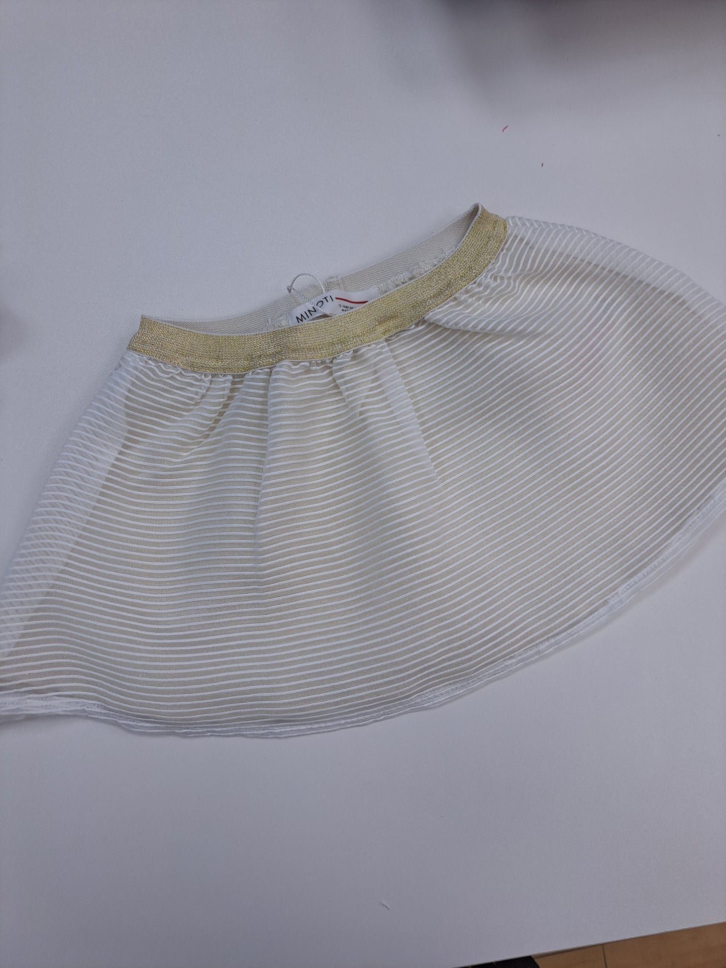 Golden Stripe Skirt