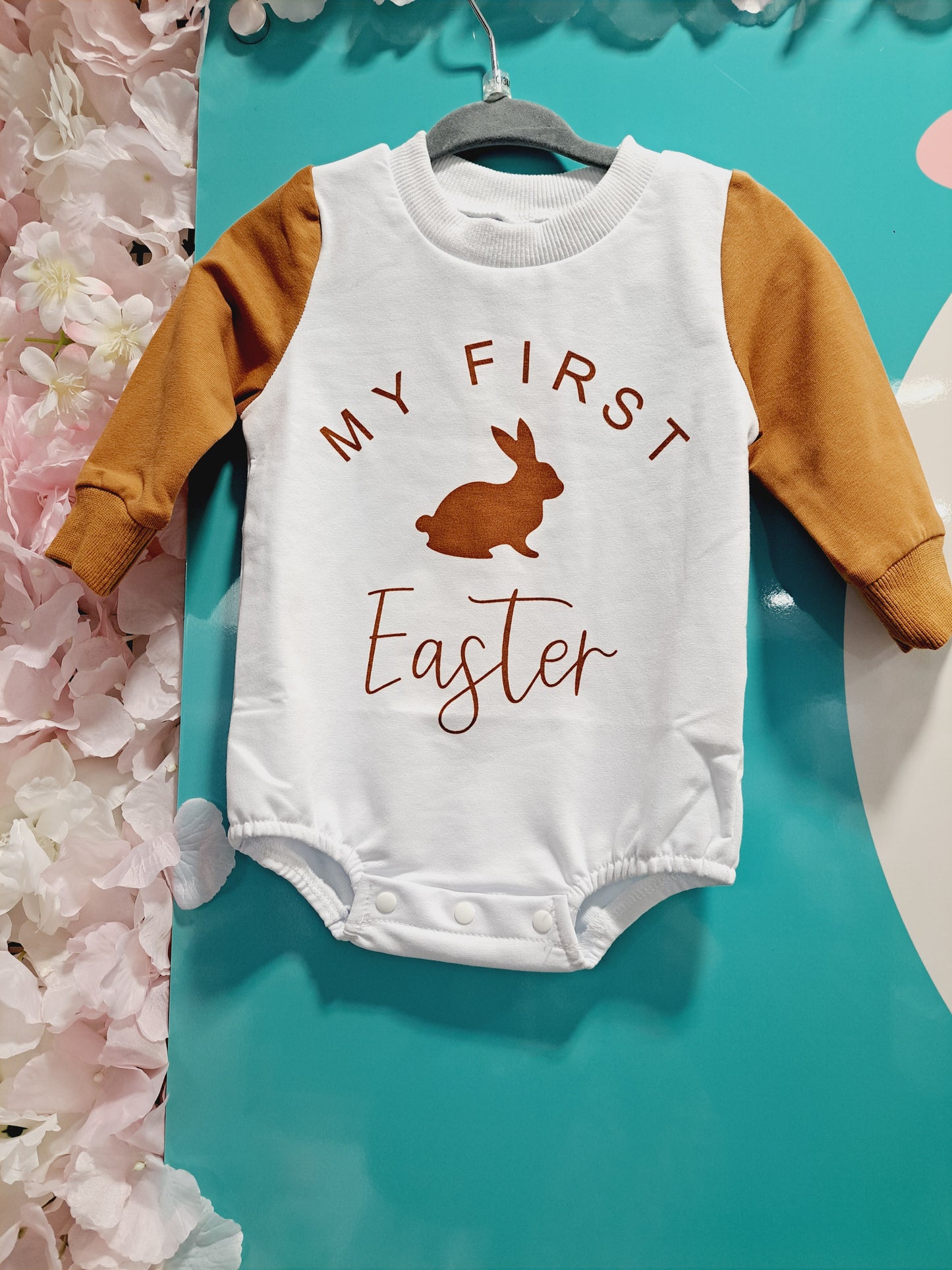 My First Easter Sweater Romper