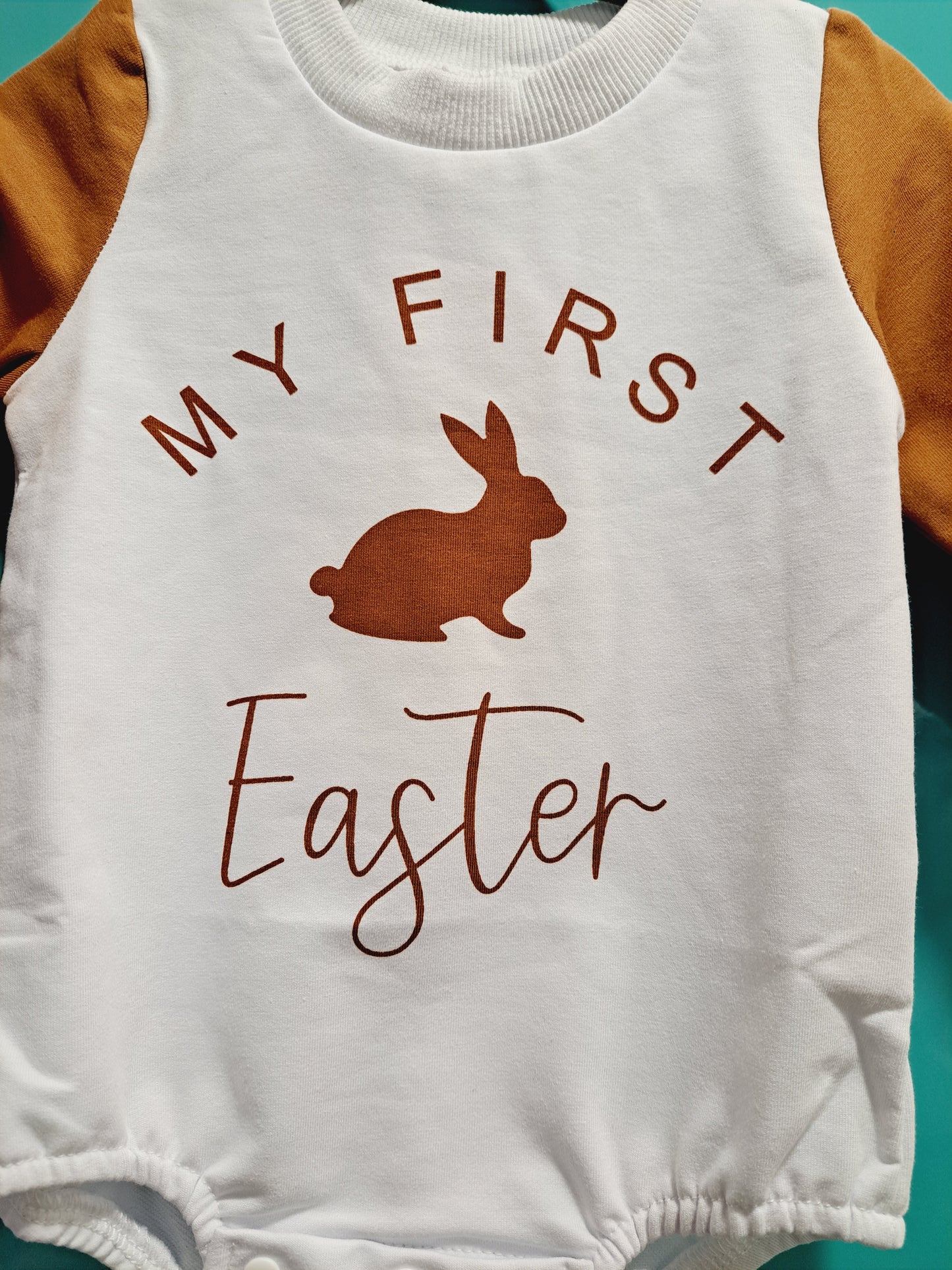 My First Easter Sweater Romper