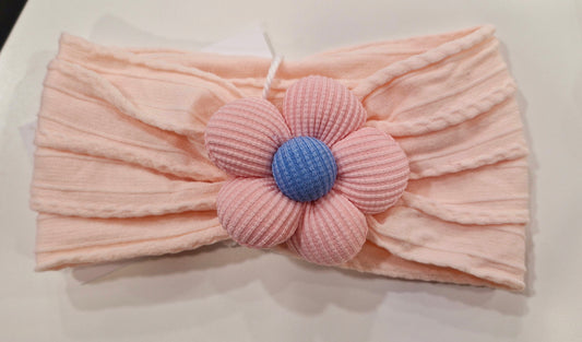 Floral Cable Knot Headband