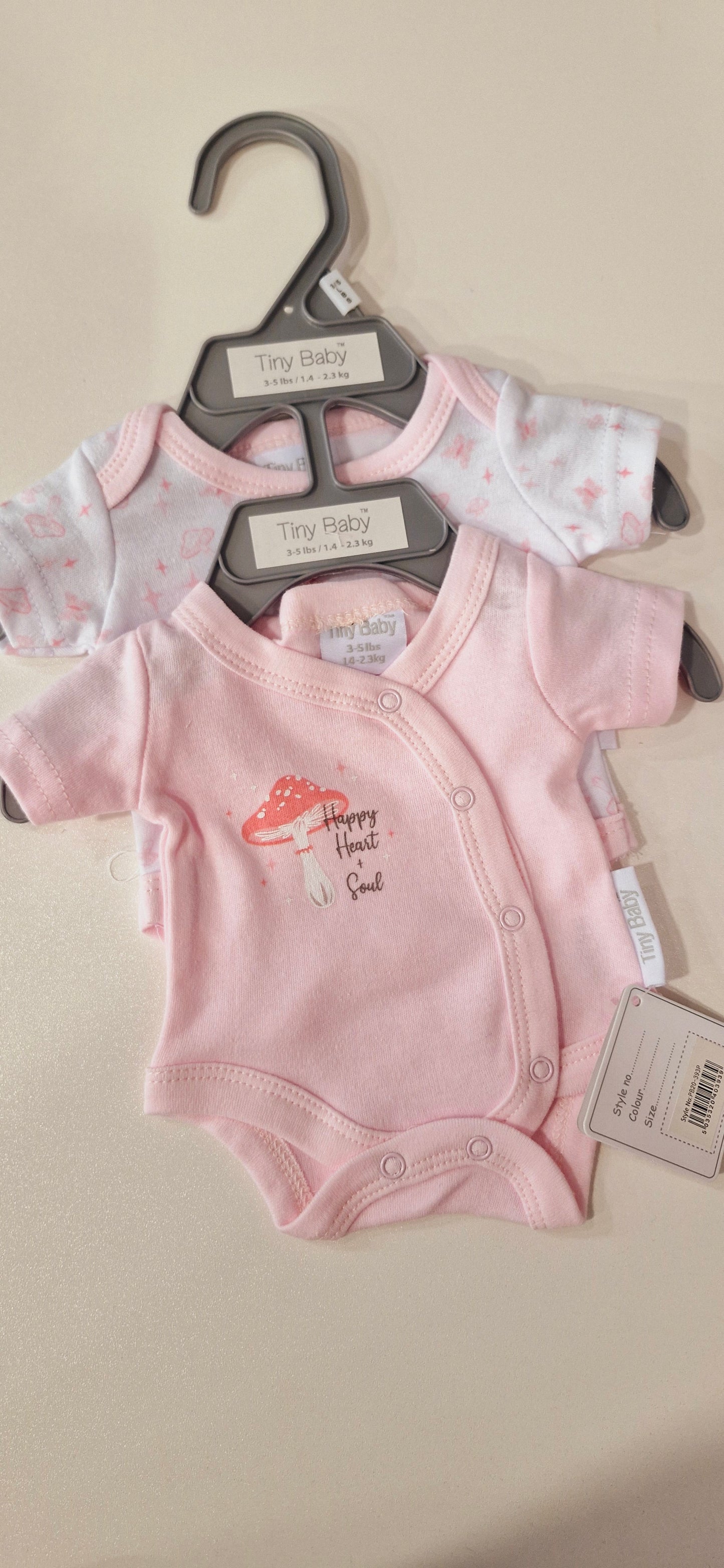 Tiny Baby and Newborn Vest Set