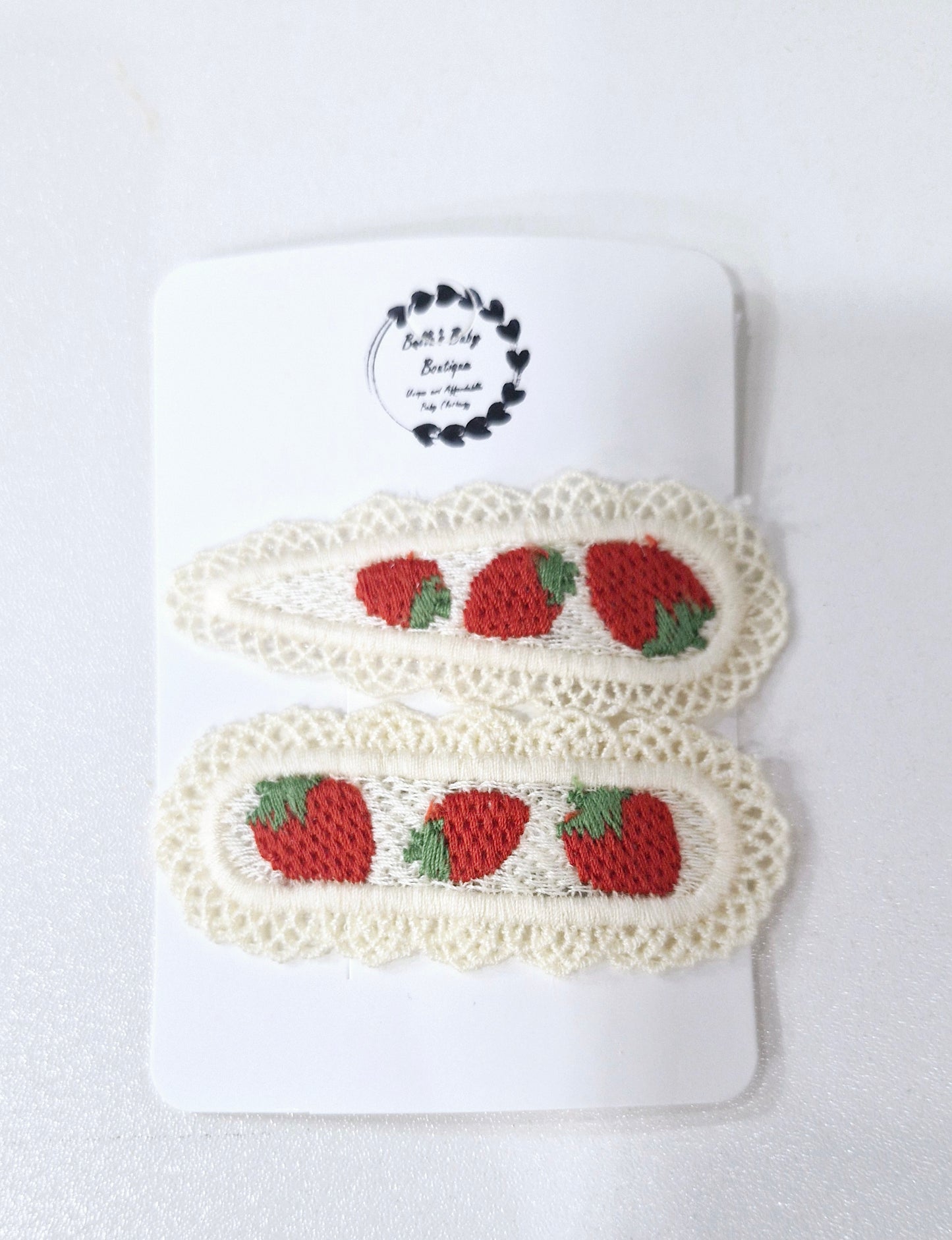 Fruit Crochet Clips