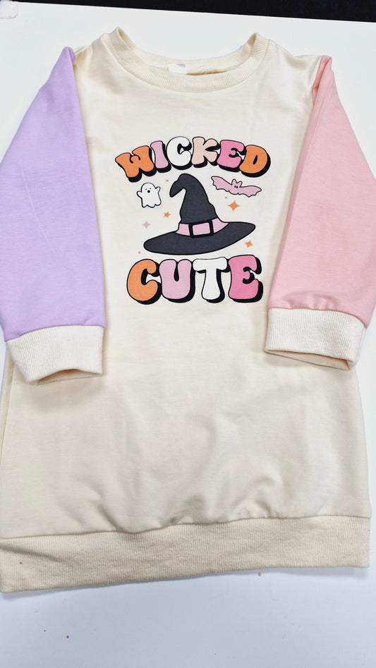 Wicked Cute Sweater Dress 4-5 years