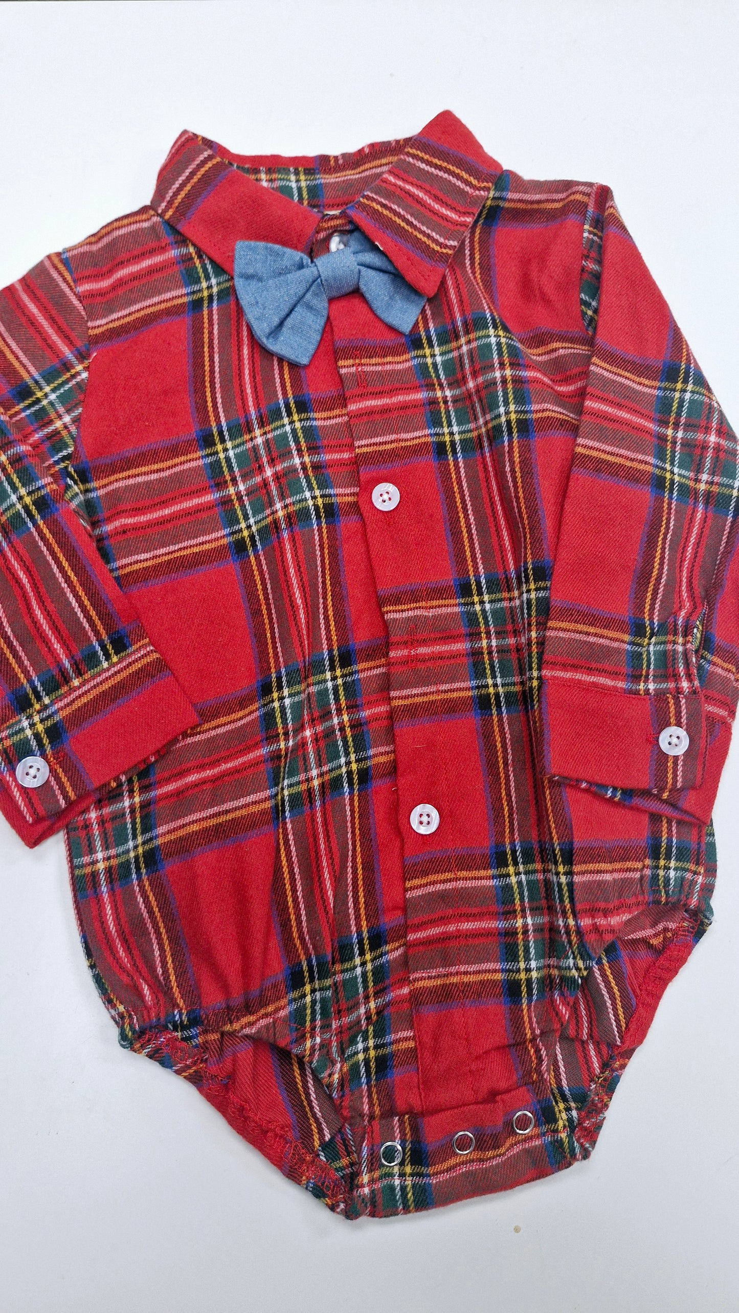 Tartan Romper, 12-18 months