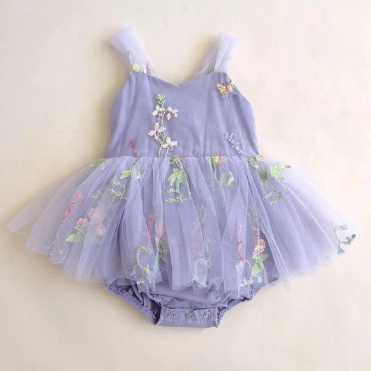 Florence Romper in Lilac
