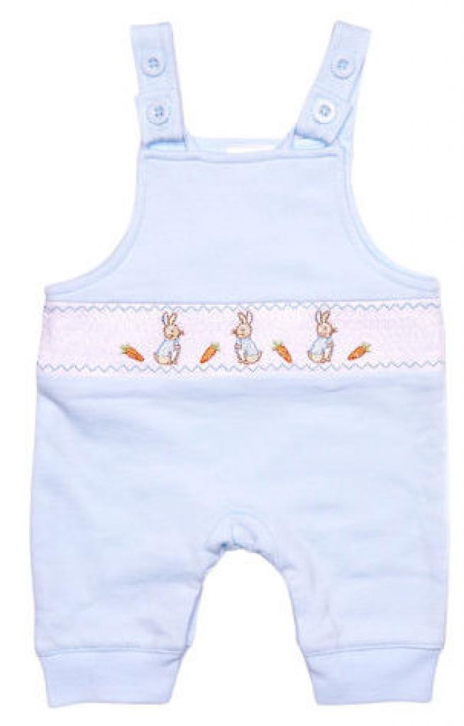 Peter and Flopsy 3pc Dungaree Set