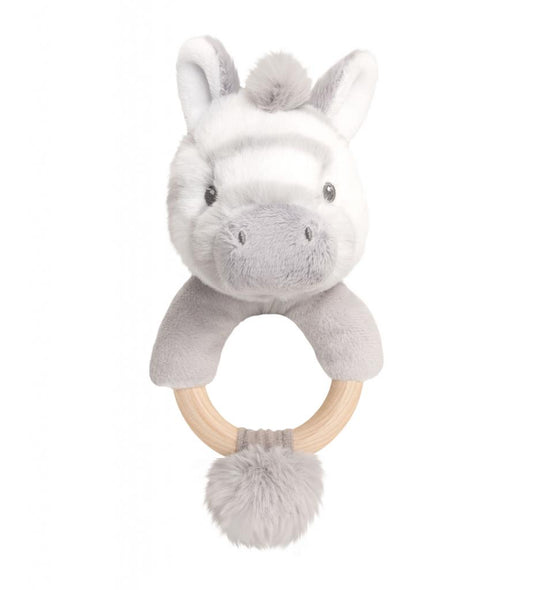 Zebra Teether Rattle