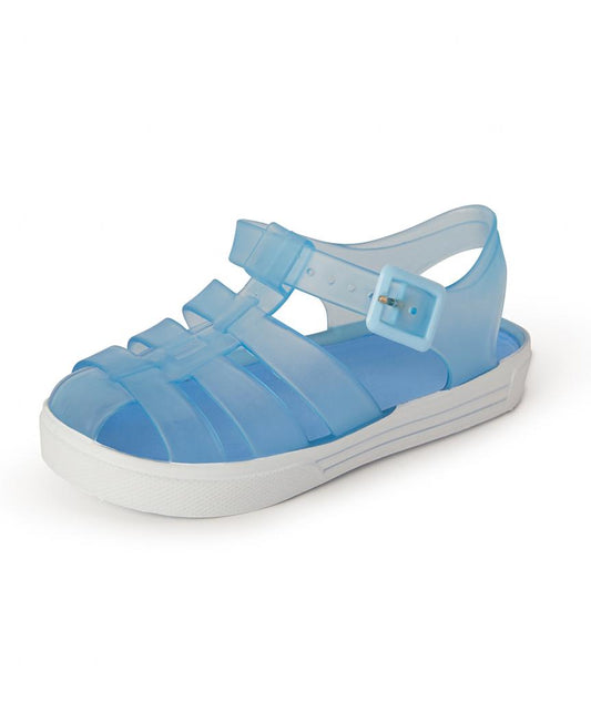 Blue Jelly Sandals