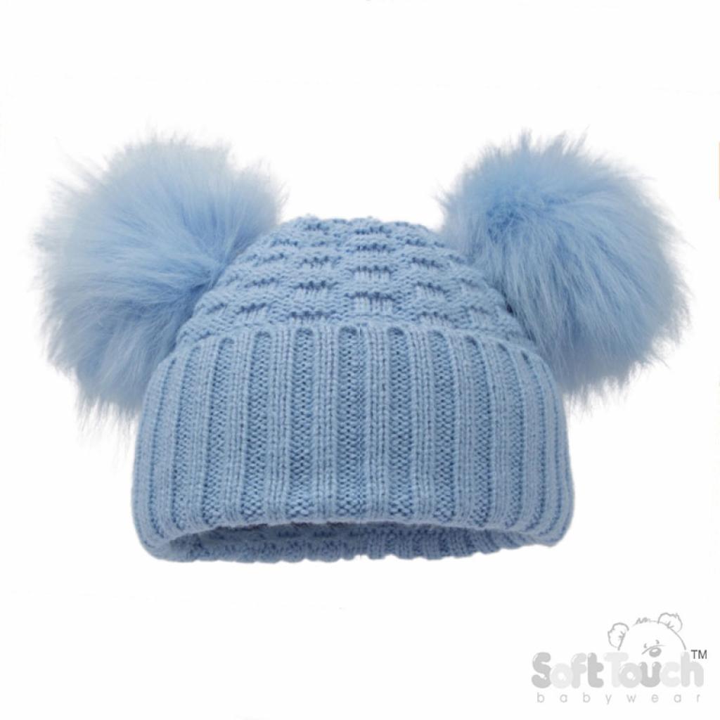 Pom pom Hat NB - 12months