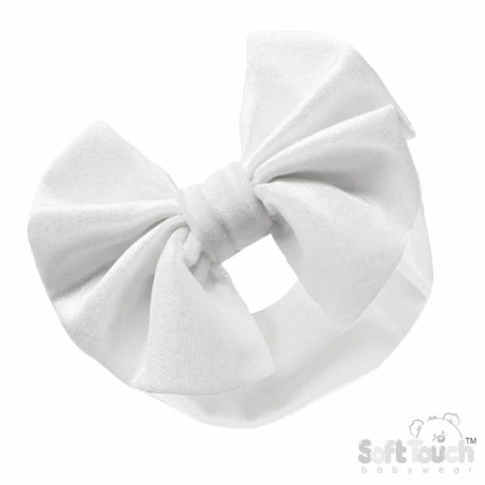 Velvet Headband White