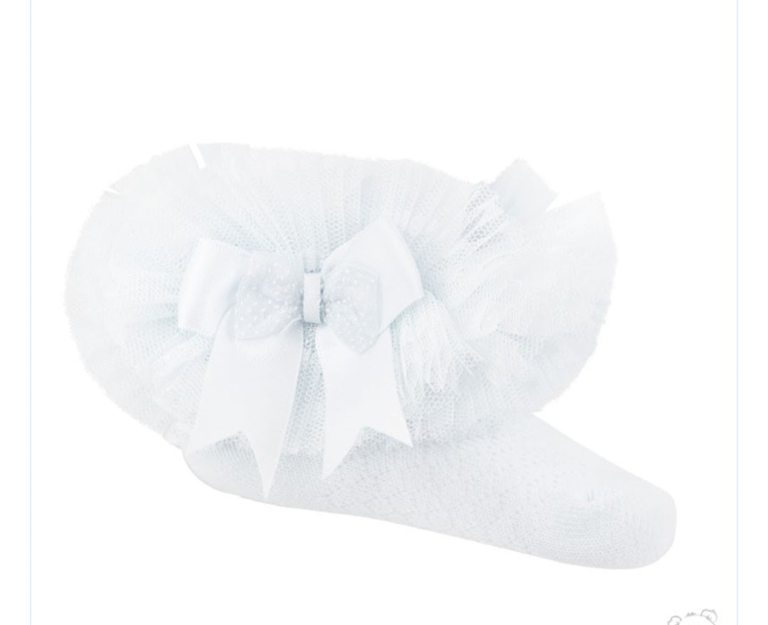 Tutu Socks in White