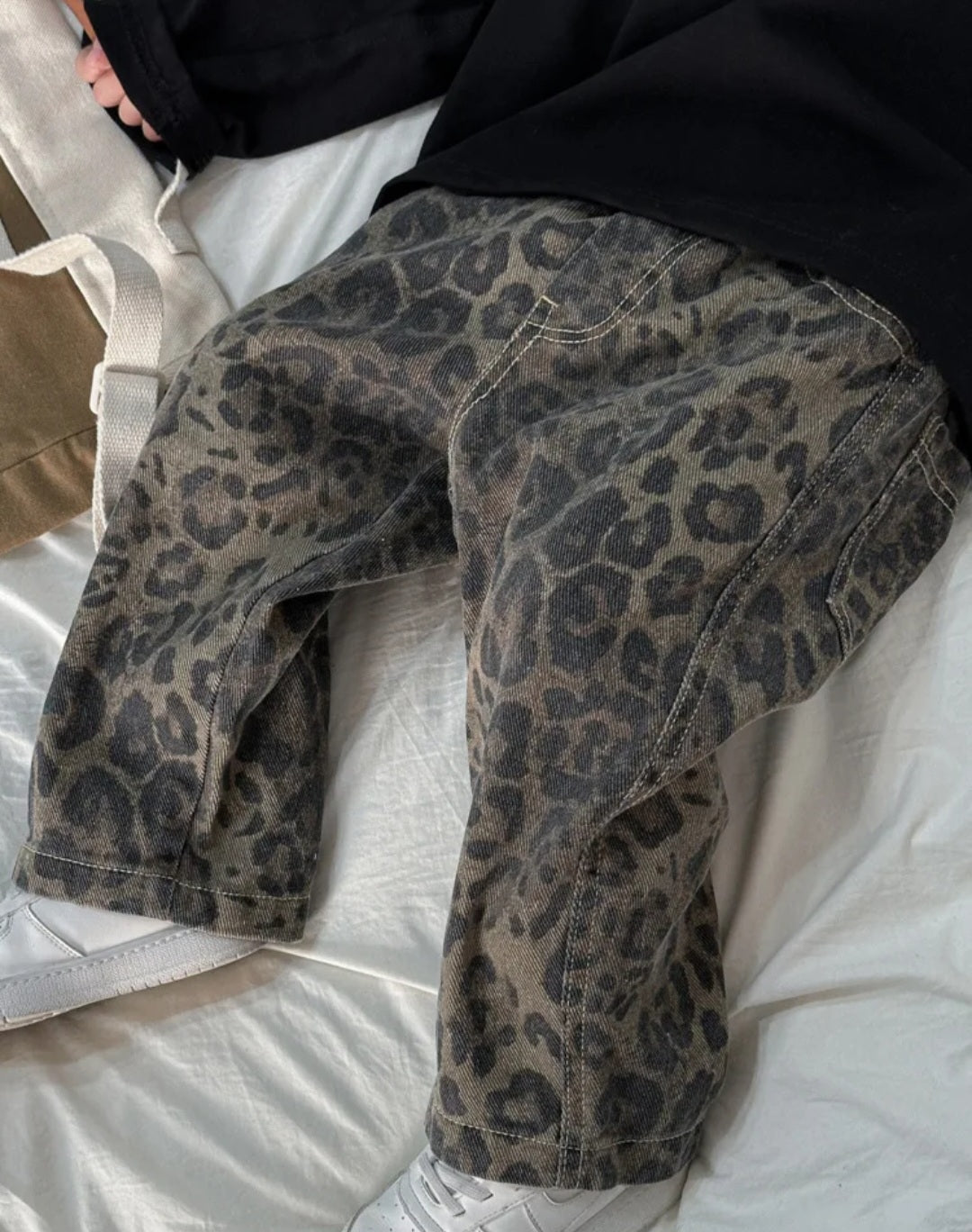 Leopard Print Jeans