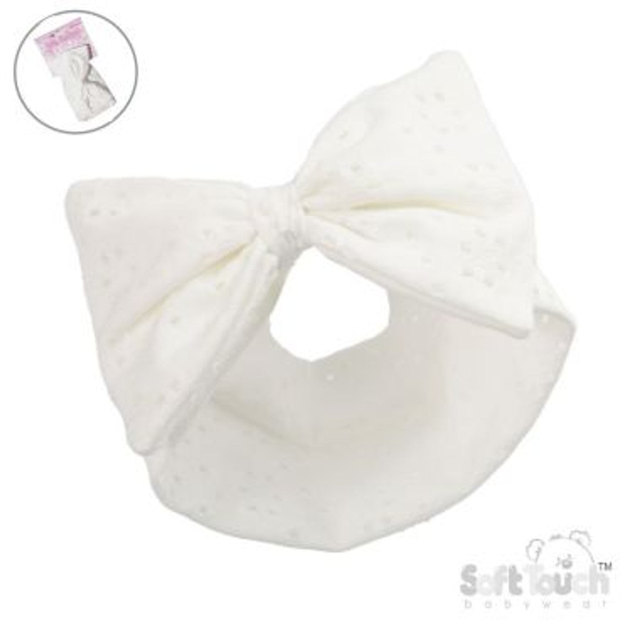 Summer knot Headband White