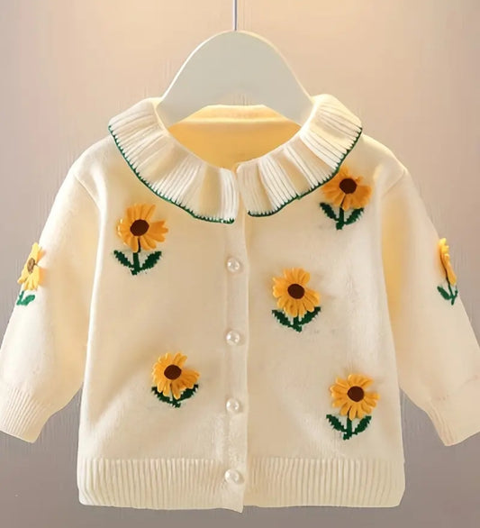 Sunflower Cardigan pre order