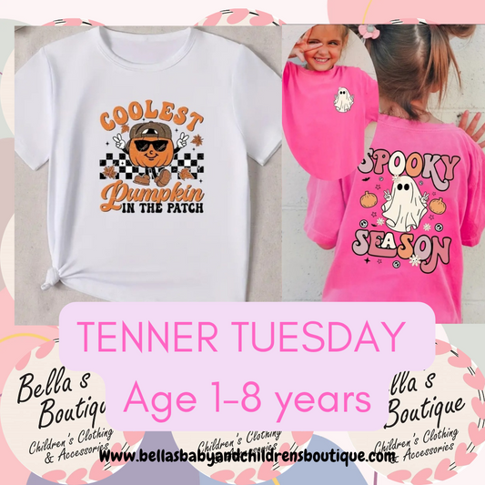 Tenner Tuesday Halloween Tee