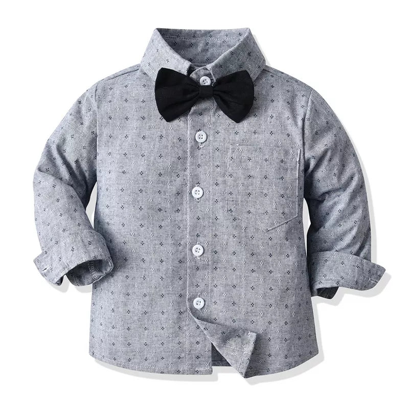 Boys 3pc Bow Tie Outfit