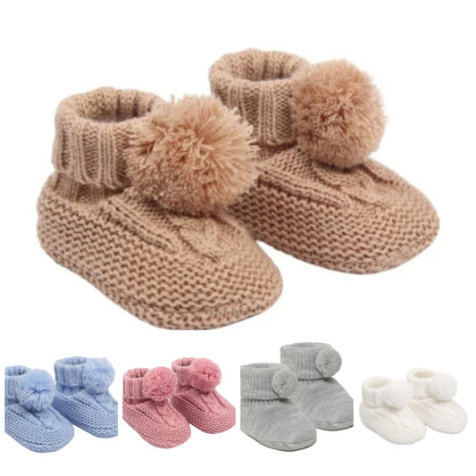 Cable Knit Booties